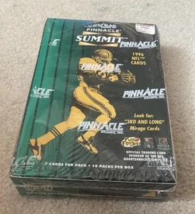1996 Pinnacle Summit NFL Football BOX Unopened Factory Sealed Vintage L24 - Picture 1 of 4