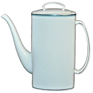 Lenox Kate Spade Library Lane Aqua Kaffee Getränkekanne Servieren Neu - Bild 1 von 5
