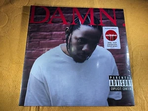 V5-26 KENDRICK LAMAR Damn - SEALED 2017 - 180 GRAM DOUBLE LP - PARENTAL ADVISORY - Picture 1 of 8