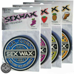 Mr Zogs Sex Wax Air Freshener. 4 Scents Available, Surf Van Car Beach Sup