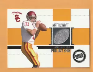 Matt Leinart USC Trojans 2006 Press Pass Juego Camisetas Usadas Camisa Roja 5C - Imagen 1 de 2