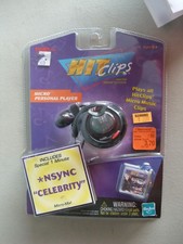 RARE Hasbro Tiger HitClips HIT CLIPS FM Music Player NSYNC CELEBRITY 