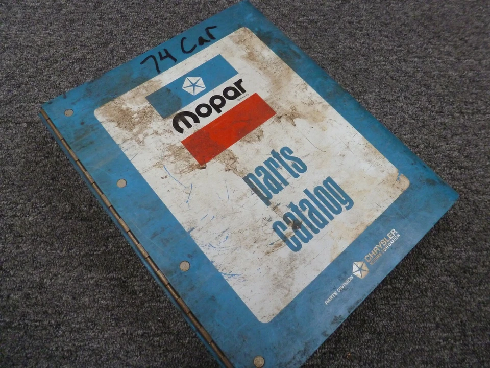 1974 Dodge Monaco Coupe Sedan Wagon Parts Catalog Manual Custom Brougham - Image 1 of 1