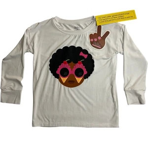 Elle Olivia Girls Top Size 5T Long Sleeve Graphic Tee Shirt - Picture 1 of 5