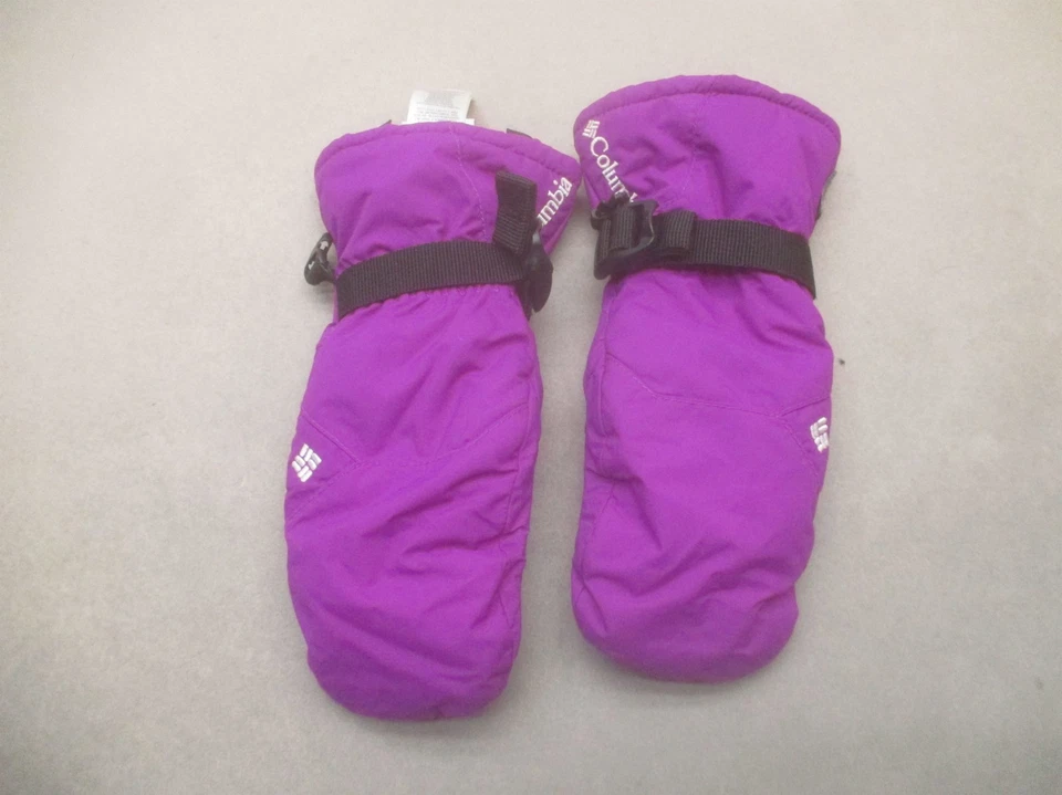 Columbia Size S Girls Purple Warm Shell Logo Warm Insulated Outdoor Mittens 10S - Image 1 of 4