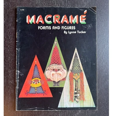 Macrame Forms & Figures by Lynne Tucker 1975 Patterns - Image 1 of 4