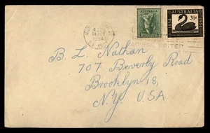 Mayfairstamps Australia 1954 Murray Bridge to Brooklyn NY Cover aat_49943 - Picture 1 of 2