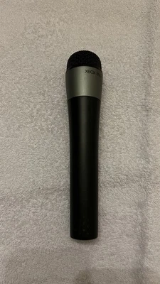 Microsoft XBOX 360 Official Wireless Microphone Black Karaoke - Free Post! - Image 1 of 4