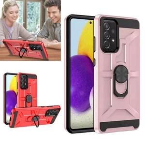 Funda resistente a granel a prueba de golpes para Samsung Galaxy A52 5G soporte de anillo de cuerpo completo - Imagen 1 de 16