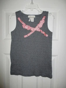 Matilda Jane 10 Hello Summer Grey Tank Pink Ribbon It’s A Wonderful Parade - Picture 1 of 2