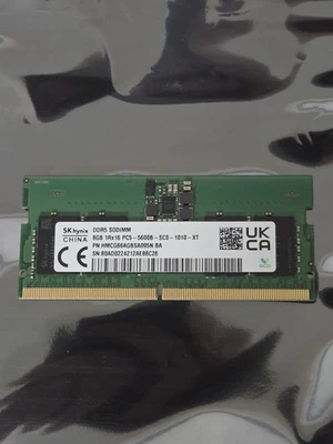 Hynix 8GB DDR5 5600 MHz PC5-44800 1Rx16 SODIMM Laptop Memory RAM HMCG66AGBSA095N