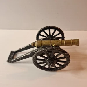 Vintage Penncraft Mt Penn PA Metal Cast Iron Mini Military Cannon USA - Picture 1 of 8