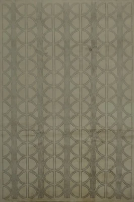 Alfombra Nepalí Diseño Círculo 8x10 para Decoración de Habitación Alfombra Oriental Hecha a Mano Foto 1 de 4