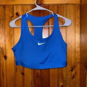 Nike Sport BH royalblau XXL Racerback gepolstert sportlich Oberteil Damen - Bild 1 von 3