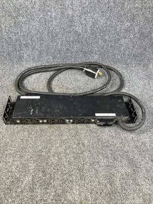 APC SP12RM-20 Rackmount Basic PDU 120VAC 50/60HZ 24 Amp Input 120VAC Output - Image 1 of 4