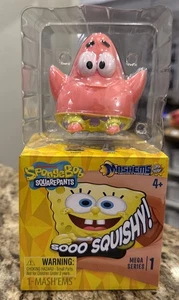 SpongeBob Mash'ems Mega Series 1 So Squishy Patrick Star Character Box New - Picture 1 of 15