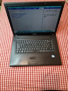 Samsung NP-R519 Laptop 15.6" P Dual-Core 2GHz power on tested only read descript - Picture 1 of 17