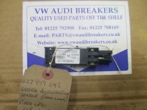 AUDI ALLROAD 00-01 QUERBESCHLEUNIGUNGS-CRASHSENSOR 4Z7959643 4Z7 959 643 - Bild 1 von 1
