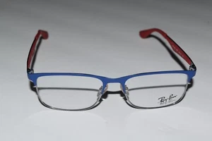 Ray-Ban Small Blue Red Rx RB1052 4057 49-15-130 Optical Junior Eyeglasses - Picture 1 of 3