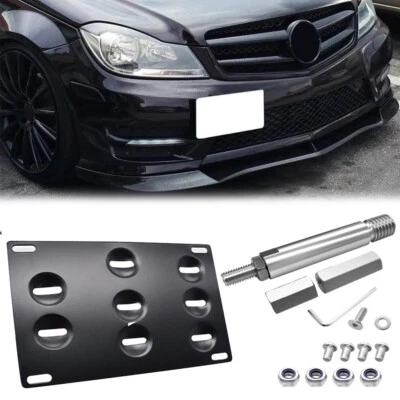 Gancho de remolque delantero montaje de soporte de matrícula para Mercedes-Benz Clase C W205 15-20 Foto 1 de 4