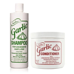 Champú Nutrine Garlic 16oz + Acondicionador de Ajo 16oz Set - Imagen 1 de 1