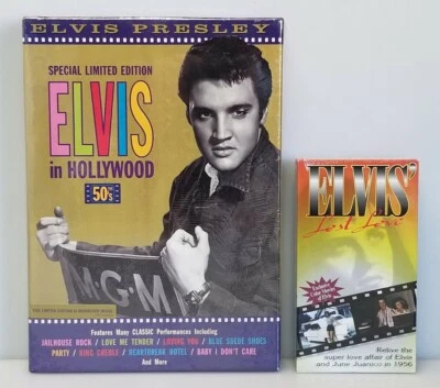 VHS Set, "Elvis In Hollywood, The 50's, Special Limited Edition" & "Lost Love" - Image 1 of 4