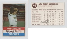 1976 Hostess All-Star Team John Candelaria (Brown Back) #92.2 Rookie RC