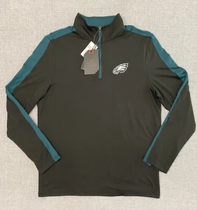 Philadelphia Eagles Performance 1/4 Zip Herren Medium Pullover Neu - Bild 1 von 10