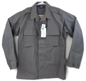 Propper Mens BDU Tactical Cargo 2 Pocket Long Sleeve Gray Shirt Small NWT - Picture 1 of 5