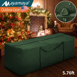 Christmas Tree Storage Bag Xmas Box Container Carry Large Heavy Duty Up To 9ft - Picture 1 of 9