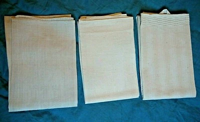 3 torchons anciens lin ou métis ? lot D - Photo 1/4