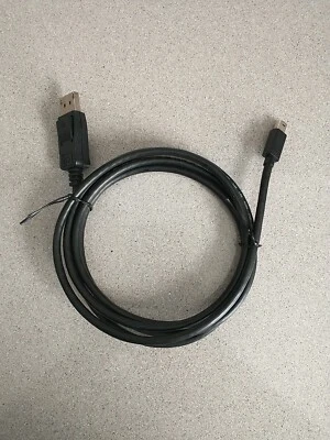 Hotron 20276 DisplayPort to mini DisplayPort AWM E246588 Super Speed Cable 6ft - Image 1 of 4