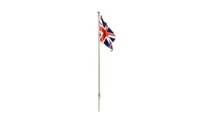 Woodland Scenics JP5959 Medium Union Jack Flag Pole - Picture 1 of 1