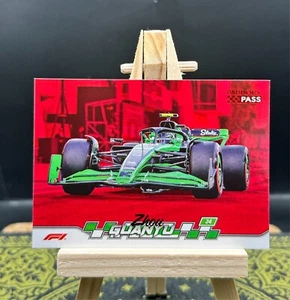 2024 Paddock Pass - Zhou Guanyu - Red Foil - 44 - Bild 1 von 2