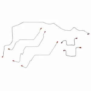 Kit de línea de freno delantero para 06-09 Ram 2500 4x4, AWABS, rosca ABS fina WKT0603OM - Imagen 1 de 2