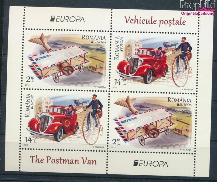 罗马尼亚 Block558I(完整版)未安装薄荷/从未铰接 2013 (10256889 — 第 1/1 张图片