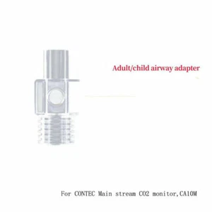 Erwachsene Kinder Atemwege Adapter für CONTEC CO2 Modul ETCO2 Kapnograph, CA10M - Bild 1 von 3