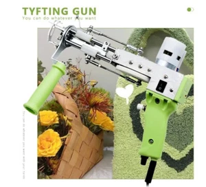 Cut Pile/ Loop Pile Rug Tufting Gun Electric Carpet Weaving Flocking Machine j - Picture 1 of 6