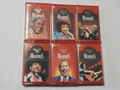 6 Musikkassetten Memphis - Blues/ Soul/ Jazz/Country/R'n Roll/Rock+Pop 1985 - Bild 1 von 4