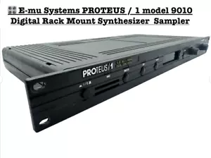 🎛 E-mu Systems PROTEUS / 1 model 9010 Digital Rack Mount Synthesizer Sampler - Bild 1 von 24