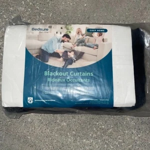 Bedsure US Verdunkelungsvorhänge Set 2 Panel Thermo Verdunkelung Raum 52 x 96" - Bild 1 von 3