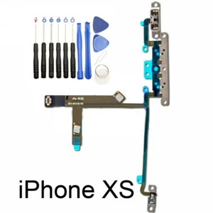 OEM iPhone XS Volume Mute Button Flex Cable Replacement + Tools - Picture 1 of 4