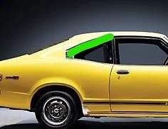 MAZDA RX3 808 CUPÉ CUARTO TRASERO TECHO VENTANA LATERAL CRISTAL SELLO GOMA Foto 1 de 3