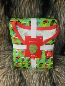 Neu Wondershop At Target Herren 2-teiliges Familien Schlafset 100% Baumwolle, Größe XXL - Bild 1 von 3
