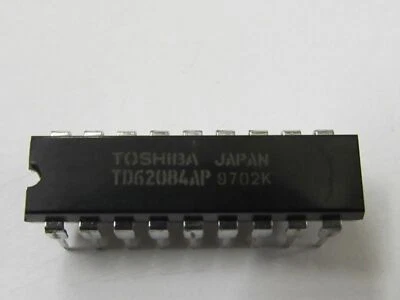 5 Stück - TD62084AP - TOSHIBA DIP18 - 8 fach Darlington Sink Driver - 5pcs - Image 1 of 2