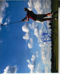 Brittany Lang Autographed 8x10 Photo LPGA Golf Star IN PERSON - Picture 1 of 1