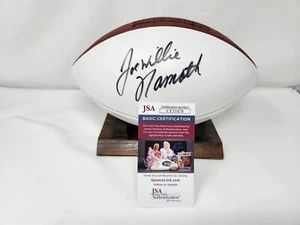 JOE NAMATH signed full size football JSA COA JETS - Picture 1 of 4