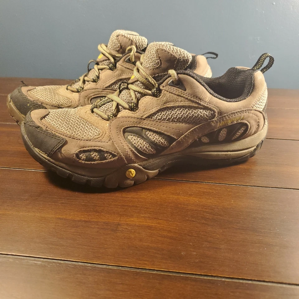 Merrell Falcon Mujer Taupe Malla con Cuero Nubuck Azura Senderismo Zapatos Talla 7.5 Foto 1 de 4