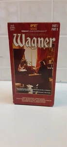 Wagner Movie Beta Betamax (NOT VHS!) 2 Tapes Richard Burton - Picture 1 of 4