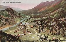 Postcard Colorado Green Mountain Falls 1920 HH Tammen Valley View El Paso County